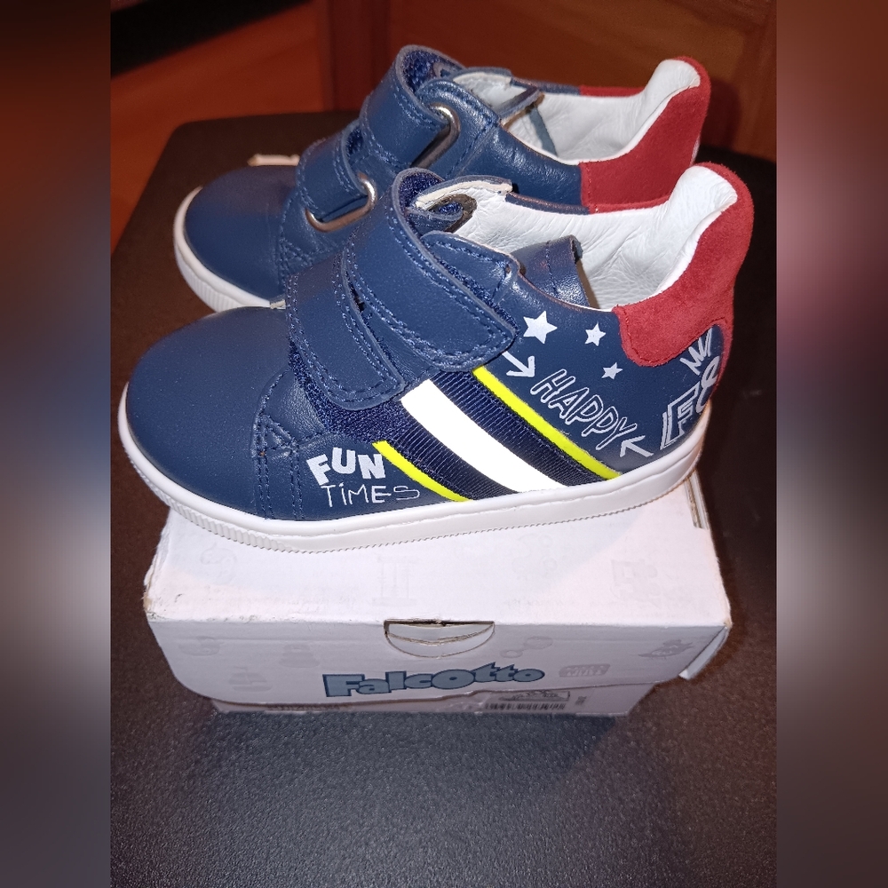 Kids Fun Time Blue Sneakers